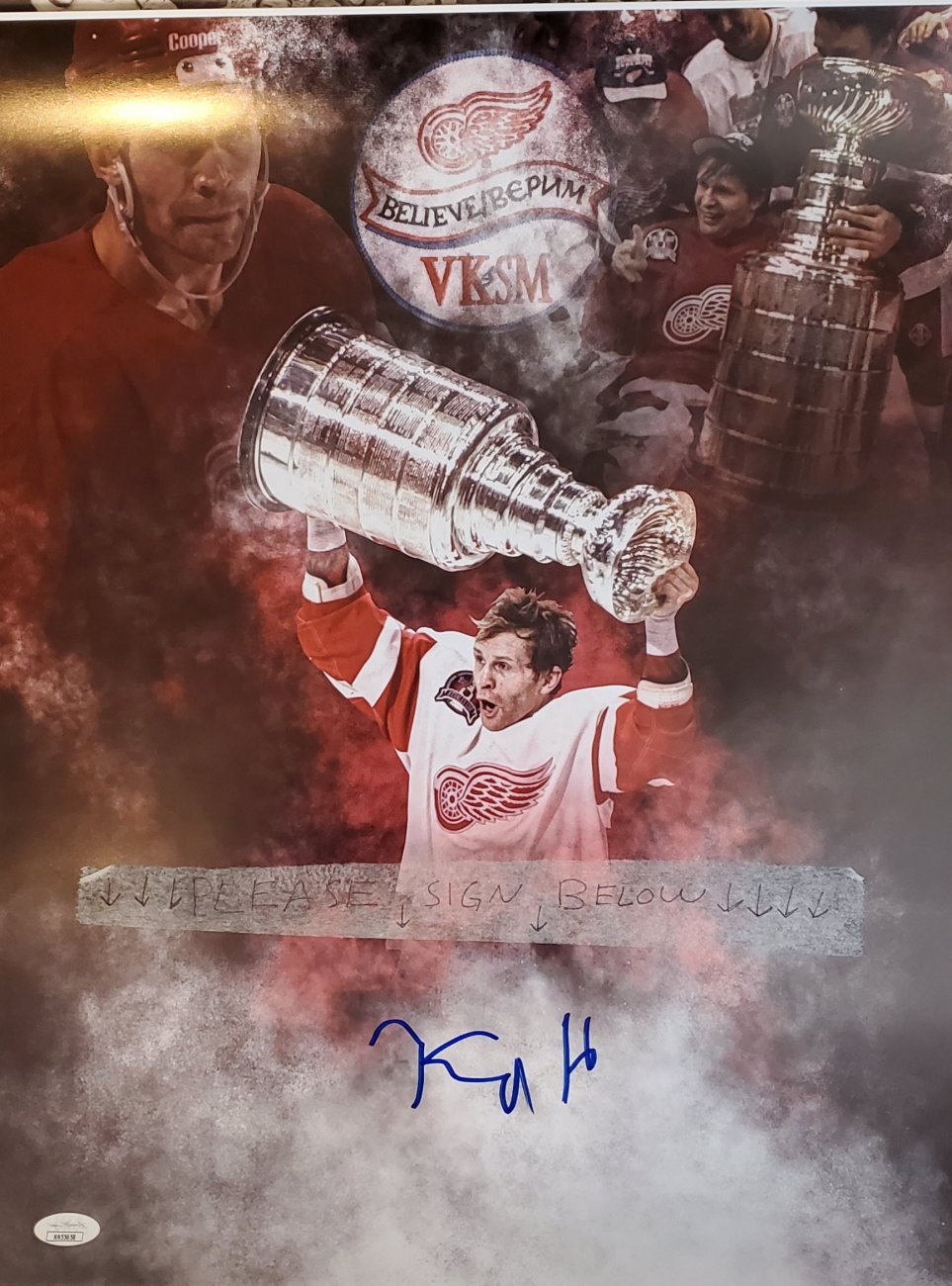 Vladimir Konstantinov Private Signing March 2021  SportsGraphing - It's  Not A Hobby, It's An Addiction!