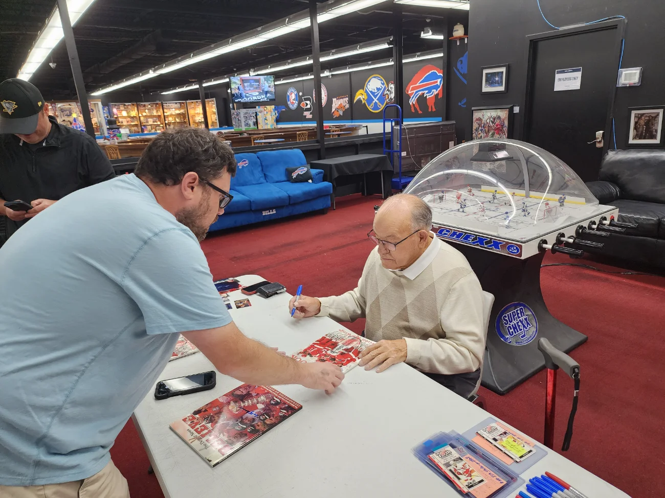 [Sportsgraphing.com] Scotty Bowman Private Signing October 3rd 2026 - NHL GOAT HOF Coach