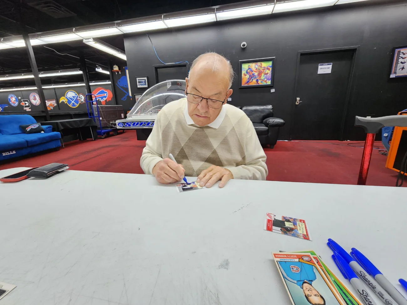 [Sportsgraphing.com] Scotty Bowman Private Signing October 3rd 2026 - NHL GOAT HOF Coach