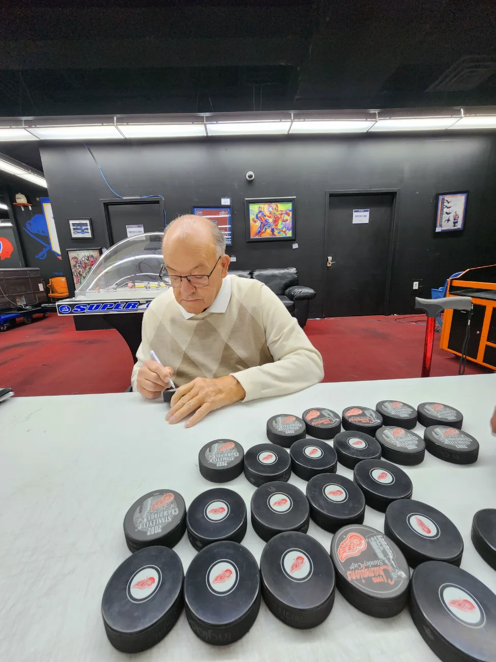 [Sportsgraphing.com] Scotty Bowman Private Signing October 3rd 2026 - NHL GOAT HOF Coach