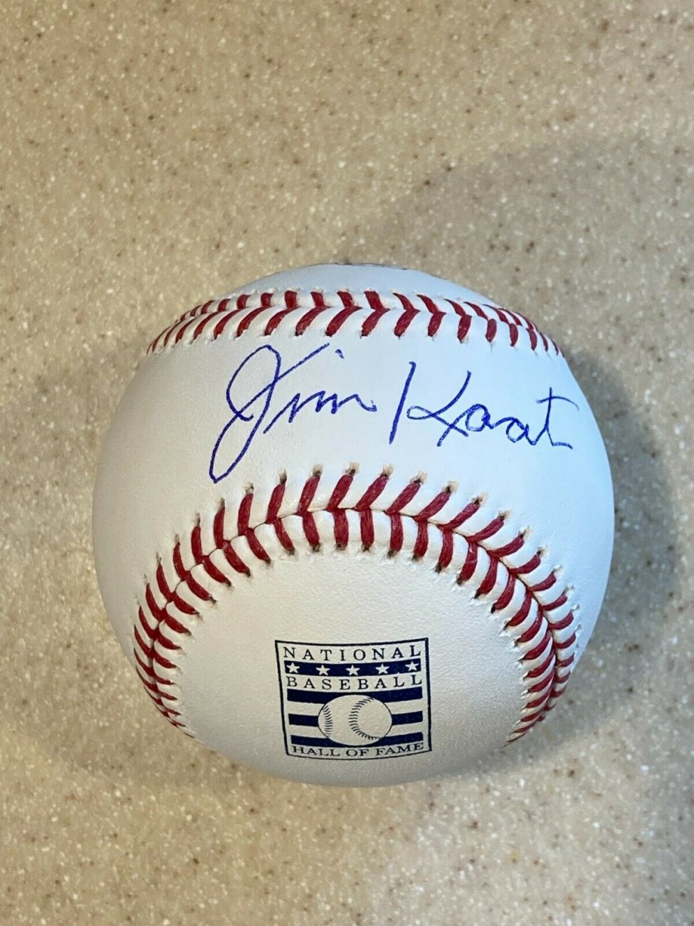 Jim Kaat Autographed HOF Baseball Sweetspot.jpg