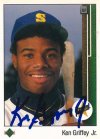 1989 Upper Deck Baseball Autographed Card #1-Ken Griffey, Jr.-Seattle Mariners.jpg