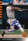 1993 Upper Deck SP Baseball Autographed Card #156-Jeffrey Hammonds-Baltimore Orioles.jpg