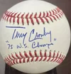 Terry Crowley Autographed OMLB Baseball Inscribed 1975 WS Champs.jpg Terry Crowley Autographed OMLB Baseball Inscribed 1975 WS Champs.jpg