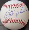 Pete Weber Autographed OMLB Inscribed Baseball Beckett COA v1.jpg Pete Weber Autographed OMLB Inscribed Baseball Beckett COA v1.jpg