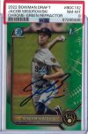 [Sportsgraphing.com] Brewers Phenom Jacob Misiorowski Autograph Signing