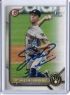 [Sportsgraphing.com] Brewers Phenom Jacob Misiorowski Autograph Signing