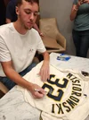 [Sportsgraphing.com] Brewers Phenom Jacob Misiorowski Autograph Signing
