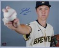 Jacob Misiorowski Autographed Milwaukee Brewers 11x14 Photo.jpg