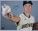 Jacob Misiorowski Autographed Milwaukee Brewers 11x14 Photo.jpg