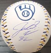Jacob Misiorowski Autographed OMLB Milwaukee Brewers Logo Baseball v1.jpg