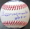 Bill Mazeroski Autographed OMLB Baseball with HOF 01 Inscription v1.jpg Bill Mazeroski Autographed OMLB Baseball with HOF 01 Inscription v1.jpg