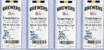 Jacob Misiorowski Autographed Milwaukee Brewers MLB Debut Ticket.webp