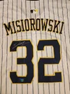 Jacob Misiorowski Autographed Milwaukee Pinstripe Replica Jersey v2.webp