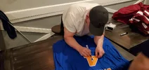 [Sportsgraphing.com] Lenny Dykstra 1986 Mets World Series Champ and Philadelphia Philly 3X All-Star Private Signing 3/25/21