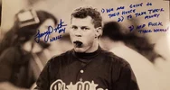 [Sportsgraphing.com] Lenny Dykstra 1986 Mets World Series Champ and Philadelphia Philly 3X All-Star Private Signing 3/25/21