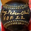 Tony Pedro Oliva Autographed Black Ball with Full Name HOF22 Inscription v1.jpg