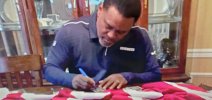 [Sportsgraphing.com] George Teague 1992 Alabama National Champion and Dallas Cowboys Signing Feb 19th, 2022
