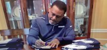 [Sportsgraphing.com] George Teague 1992 Alabama National Champion and Dallas Cowboys Signing Feb 19th, 2022