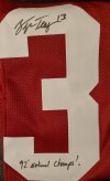 [Sportsgraphing.com] George Teague 1992 Alabama National Champion and Dallas Cowboys Signing Feb 19th, 2022