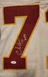 Charles Mann Autographed White Custom Redskins HTTR Jersey 1.jpg