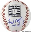 Fred McGriff Autographed HOF Baseball Under Logo Inscribed HOF 23.jpg