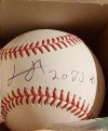 Jackson Holliday Autographed OMLB Baseball inscribed 2022 #1 v1.jpg