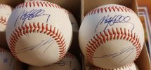 Matt and Jackson Holliday Autographed OMLB Baseball.jpg